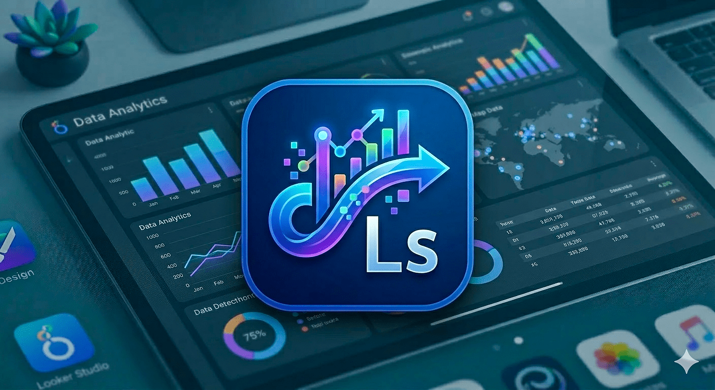 Data analytics and growth chart icon for digital marketing and business insights.